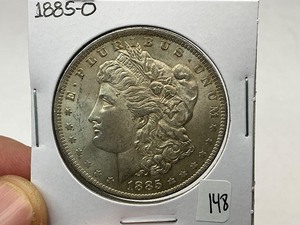 lot 148 image: 1885-O Morgan Silver Dollar
