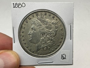 lot 152 image: 1880 Morgan Silver Dollar