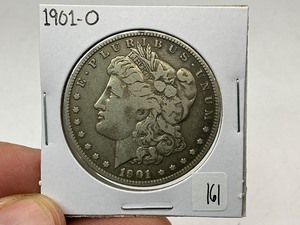 lot 161 image: 1901-O Morgan Silver Dollar