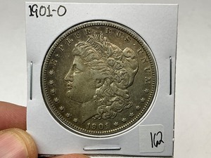 lot 162 image: 1901-O Morgan Silver Dollar