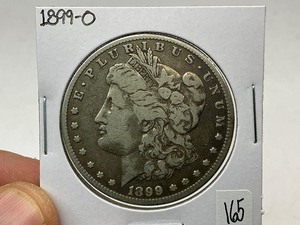 lot 165 image: 1899-O Morgan Silver Dollar