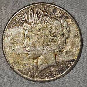 lot 51 image: 1923S Peace Dollar $1