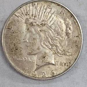 lot 97 image: 1926D Peace Dollar $1