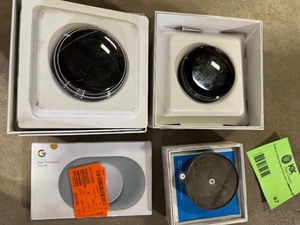 lot 87 image: Lot of assorted Google Nest products various models and conditions customer returns see pictures