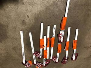 lot 43 image: Lot of Husky Close Quarters Hacksaw Replacement Blades (2-Pack)  Customer Returns See Pictures