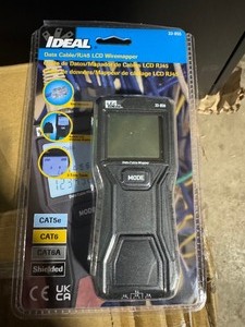 lot 116 image: Ideal 33-855 Data CableRJ45 LCD Wiremapper