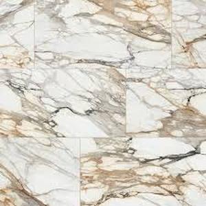 lot 102 image: Pallet of Daltile Wenrose Calacatta Topaz 24 in. x 48 in. Polished Porcelain Marble Look Floor and Wall Tile (15.5 sq. ft.case)