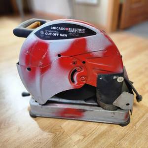 lot 17 image: Chicago Electric 14 Industrial Cut-Off Saw