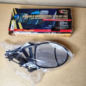 lot 18 image: CIPA Towing Mirror with Dual View #11953 Black