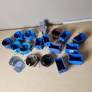 lot 41 image: Electrical outlet and junction boxes