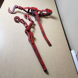 lot 75 image: Come Along and Lever Chain Binder