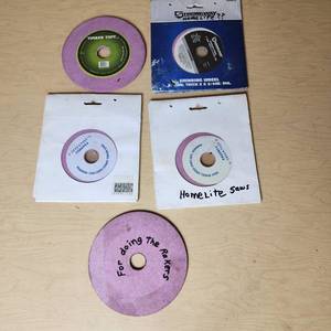 lot 105 image: Chainsaw Sharpener Grinding Wheels and Disks