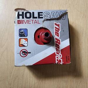 lot 112 image: Hole Saw Bimetal 4-18