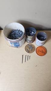 lot 182 image: Lot of Nails in Assorted Sizes