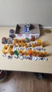 lot 183 image: Lot of Assorted Screws and Hardware in Various Containers