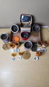 lot 193 image: Lot of Assorted Nails, Screws, and Hardware