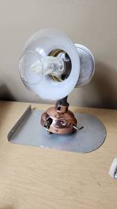 lot 218 image: Wall-Mounted Gas Lamp