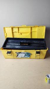 lot 228 image: Plano 26in Grab N Go Tool Box with Removable Organizer