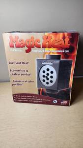 lot 235 image: Magic Heat Heat Reclaimer Model for Wood, Coal, Oil, and Gas Stoves
