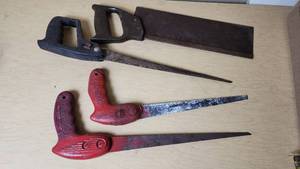 lot 310 image: Hand Saws and Other Tools
