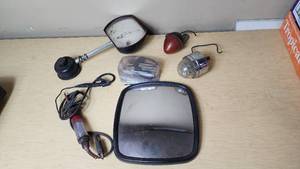 lot 315 image: Various Automotive Mirrors and Lights