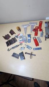 lot 344 image: Assorted Hardware Hinges and Latches Lot