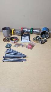 lot 346 image: Assorted Hardware and Fasteners Lot including Kohler Air Cleaner Seal Kit