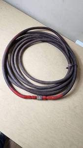 lot 390 image: Black Rubber Air Hose