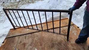 lot 426 image: Iron Railing Section 69 12 Long