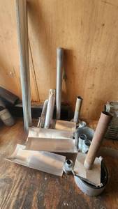 lot 432 image: Mixed HVAC Parts and Supplies including Vent Pipes, Elbows, and Fittings