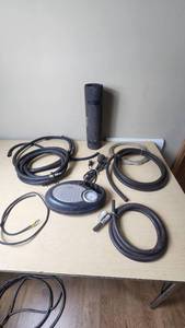 lot 443 image: Air Compressor with Hoses and Accessories