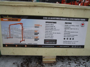 lot 17 image: LandHonor 2,200lb Gantry Crane