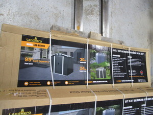 lot 165 image: LandHero 10x10 Storage Shed