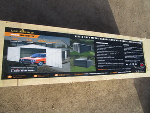 lot 117 image: LandHonor 11x19 Garage Shed
