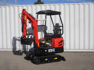 lot 280 image: CFG NT20-CZ 1ton Excavator wHydraulic Thumb & Side Swing Boom