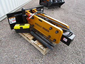 lot 323 image: Wolverine Skid Steer ZW-750 Concrete Breaker