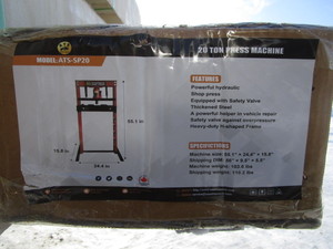 lot 430 image: ATS Power 20ton Shop Press