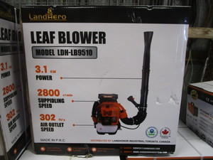 lot 362 image: LandHero Backpack Leaf Blower