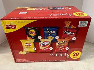 lot 18 image: FritoLay Variety Box