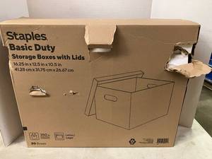 lot 41 image: Storage Boxes with Lids