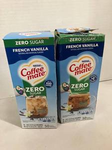 lot 118 image: Coffeemate French Vanilla Zero Sugar