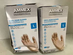 lot 166 image: Large Vinyl Gloves