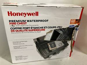 lot 163 image: Honeywell Fire Chest