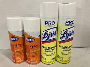 lot 155 image: Lysol and Clorox Cleaner