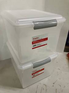 lot 18 image: Store and Slide File Totes