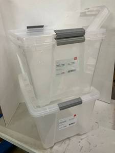 lot 21 image: Stack & Pull Storage Totes