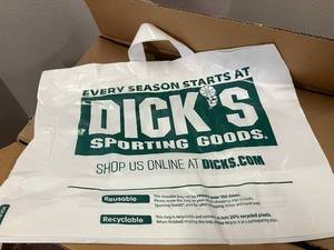lot 50 image: Dicks Sporting Goods Plastic Bags