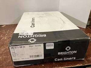 lot 115 image: 60 Gallon Can Liners