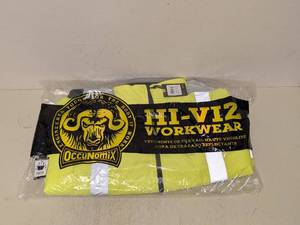 lot 9 image: NEW OCCUNOMIX HI-VIZ WORKWEAR 3X JACKET