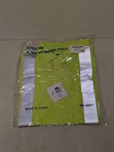 lot 33 image: NEW TRI-MOUNTAIN BOUNDARY POLO HI-VIZ SIZE LARGE